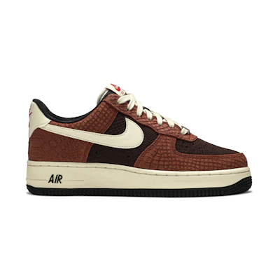 Nike Air Force 1 Low PRM 'Red Bark'