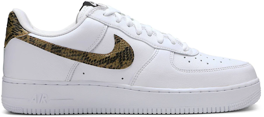 Air force one low 2025 ivory snake