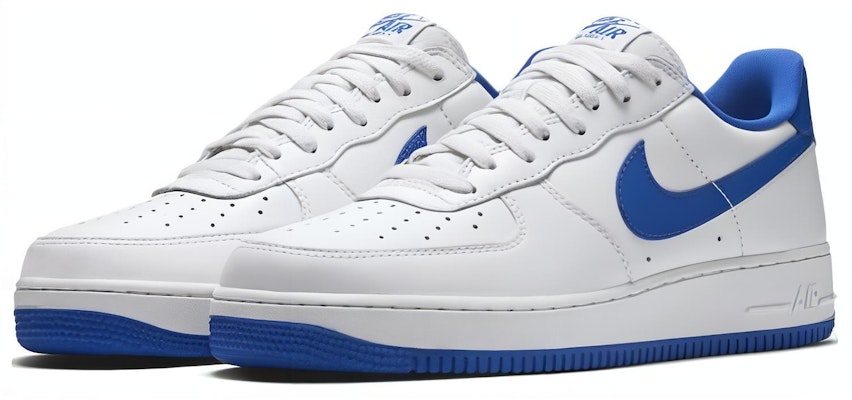 Nike Air Force 1 Low Retro 'Summit White Game Royal' Putih Biru Diraja 845053-102 Lookbook Nike Air Force 1 Low Retro 'Summit White Game Royal' Putih Biru Diraja 845053-102
