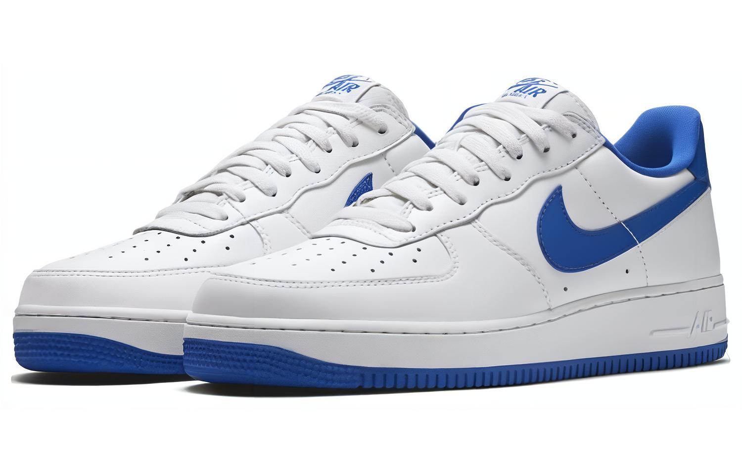 Nike Air Force 1 Low Retro 'Summit White Game Royal' 圖 3