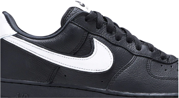 Air force 1 low retro qs black best sale