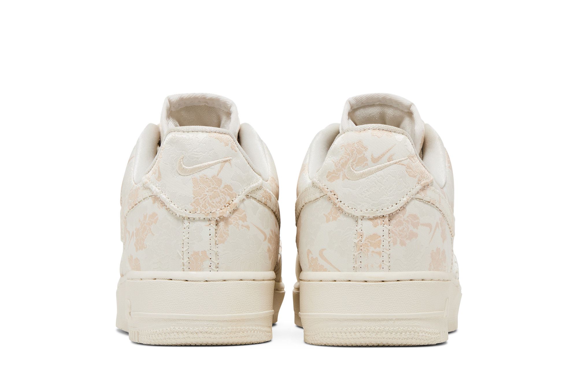 Details for 耐克空军一号低帮缎面花卉淡象牙白 AT4144-100