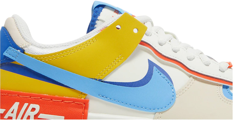 (W) Nike Air Force 1 Low Shadow 'Sail Game Royal Rush Orange University Blue' Malay CI0919-115 Order (W) Nike Air Force 1 Low Shadow 'Sail Game Royal Rush Orange University Blue' Malay CI0919-115