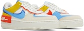 Cheap (W) Nike Air Force 1 Low Shadow 'Sail Game Royal Rush Orange University Blue' Malay CI0919-115