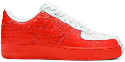 Nike Air Force 1 Low Split Grey Red 905345-005 Nike Air Force 1 Low Split Grey Red 905345-005