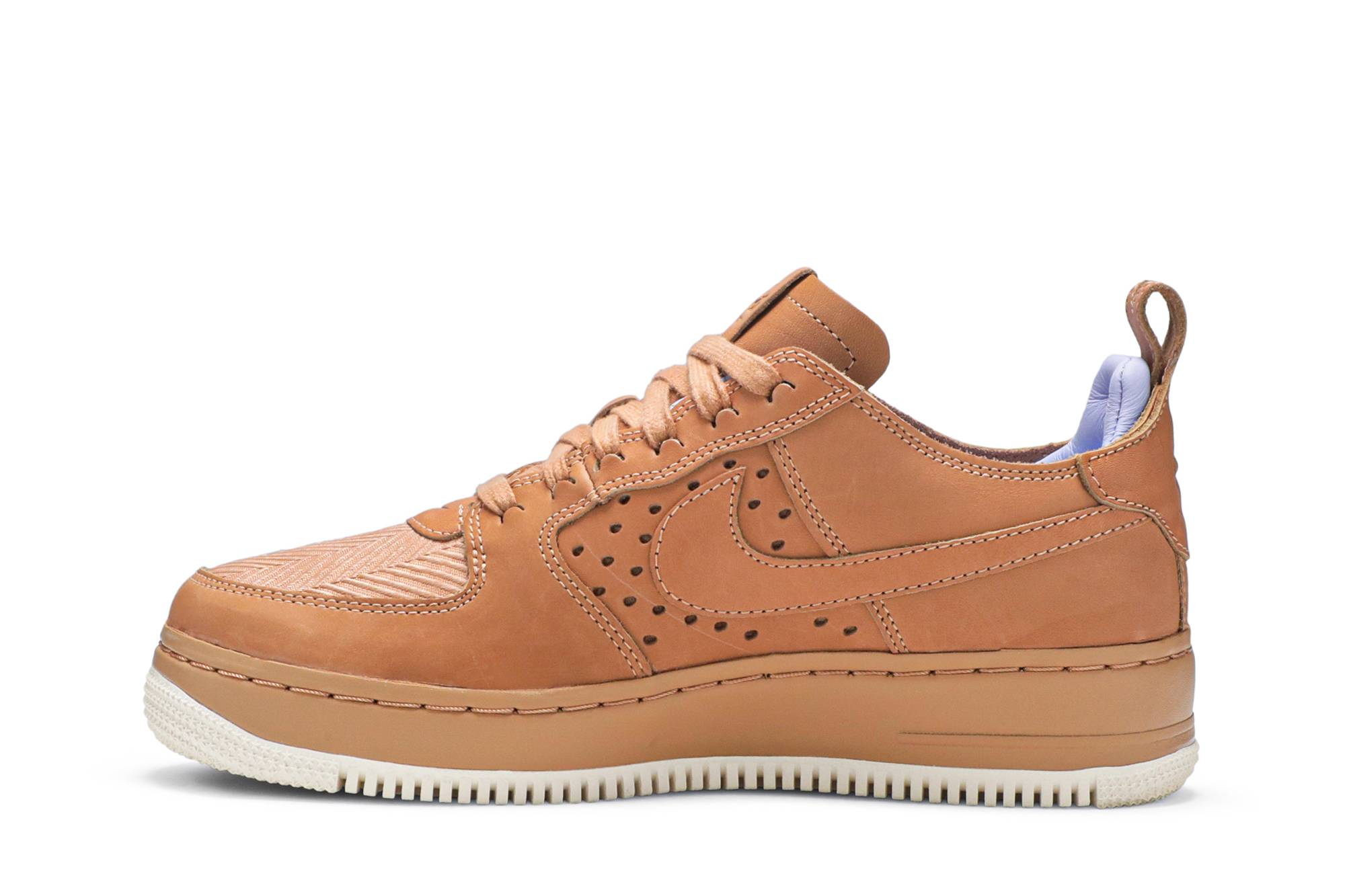Lookbook (W) Nike Air Force 1 Low Tech Craft 'Clay' Lelaki Wanita Sneakers 921072-200