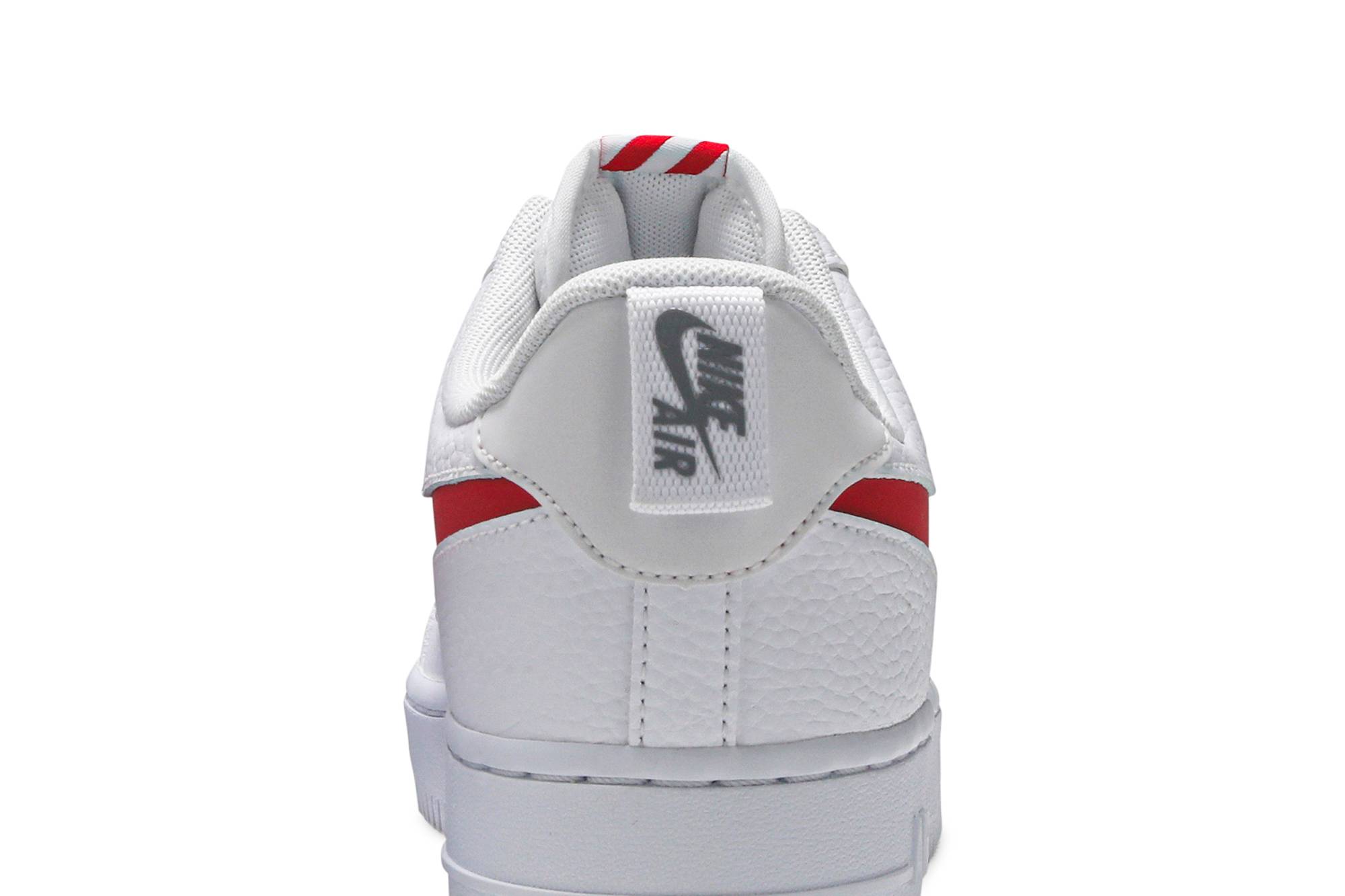 Sizing Nike Air Force 1 Low LV8 Utility 復古休閒 低幫 板鞋 男款 白紅