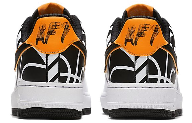 Purchase 나이키 에어 포스 1 로우 화이트 블랙 오렌지 823511-104
