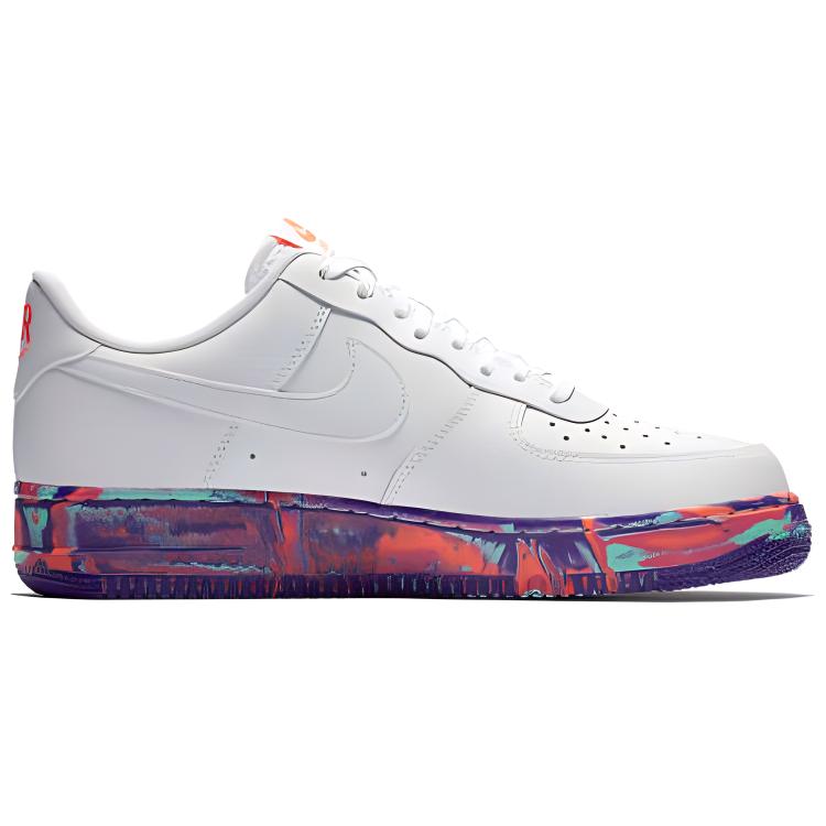Order Nike Air Force 1 Low Blanco Multicolor 'Mármol de Colores' AJ9507-100