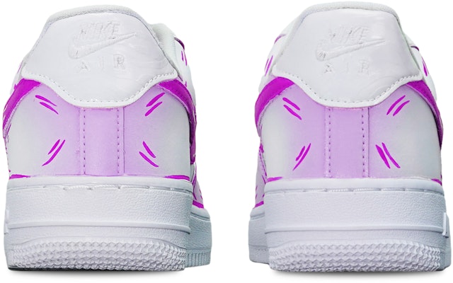 【定制球鞋】 Nike Air Force 1 Low 二次元線條 紫羅蘭 特殊鞋盒 送小熊 防滑 低幫 板鞋 男款 紫白 Purchase 【定制球鞋】 Nike Air Force 1 Low 二次元線條 紫羅蘭 特殊鞋盒 送小熊 防滑 低幫 板鞋 男款 紫白