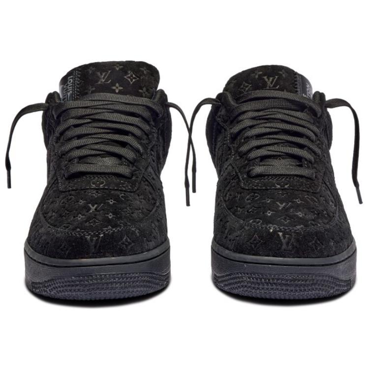 Lookbook Nike Air Force 1 Low x LOUIS VUITTON LV 'Negro'. 1A9VD7