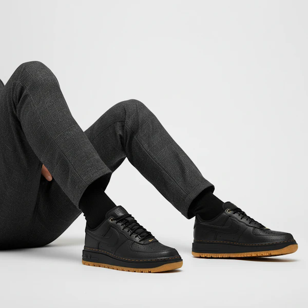 Nike Air Force 1 Luxe 'Black Gum' Lelaki Kasut Sneakers DB4109-001 Order Nike Air Force 1 Luxe 'Black Gum' Lelaki Kasut Sneakers DB4109-001