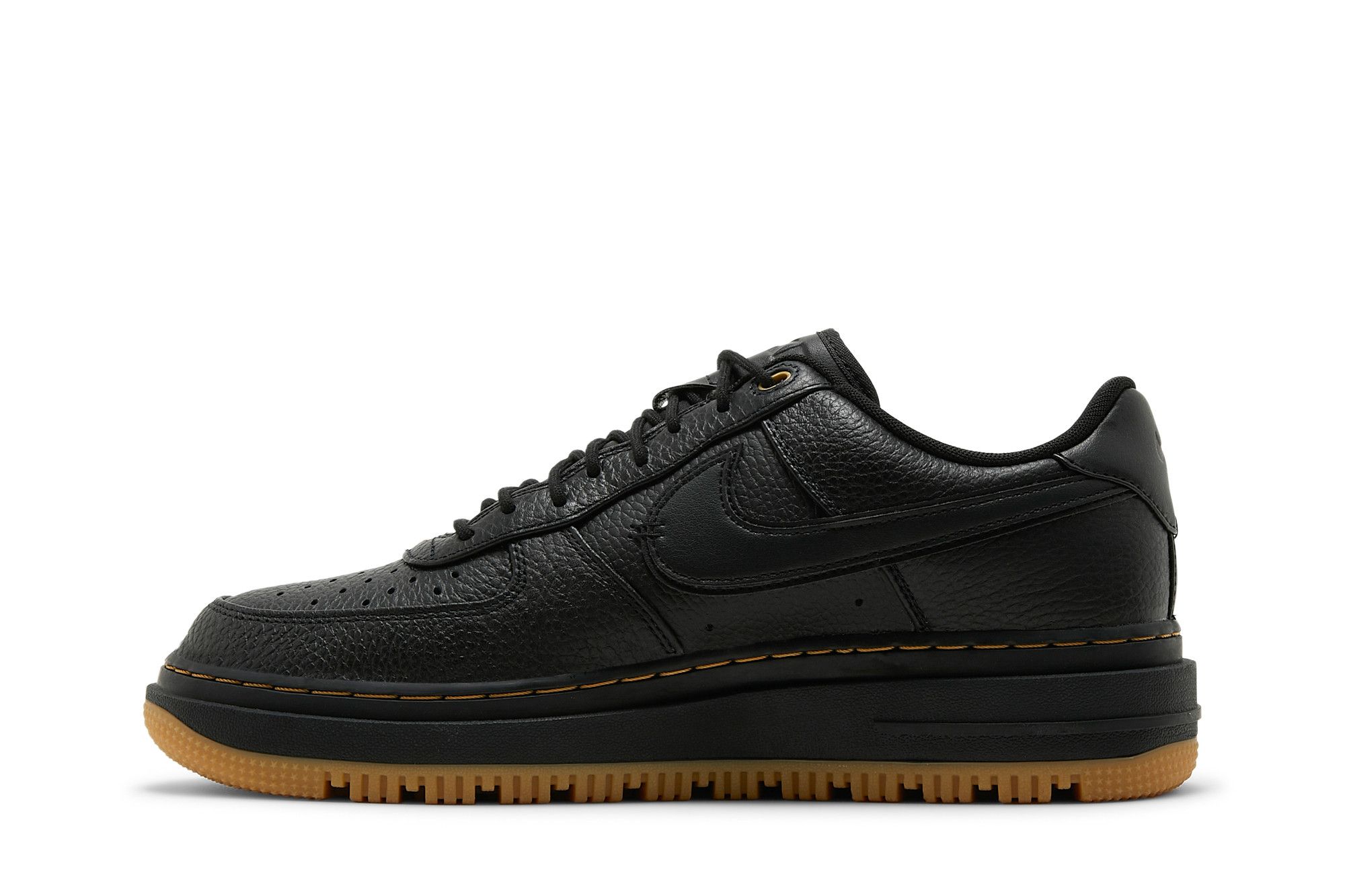 Purchase Nike Air Force 1 Luxe 'Black Gum' Lelaki Kasut Sneakers DB4109-001