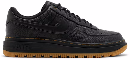 Nike Air Force 1 Luxe 'Black Gum' DB4109-001 Nike Air Force 1 Luxe 'Black Gum' DB4109-001