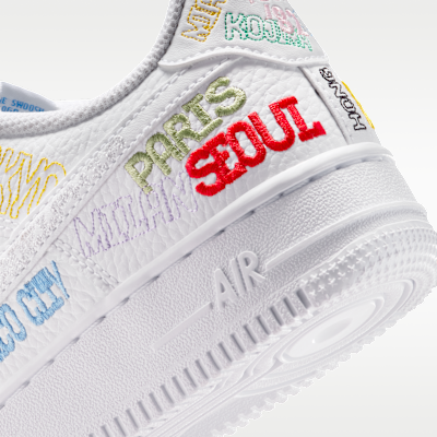 Cheap (JR) Nike Air Force 1 LV8 3 白/白 IO9739-100