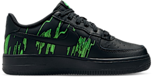 (JR) 耐克空军一号LV8 4 黑/绿莹光/炫紫/黑 HV4763-001 Lookbook (JR) 耐克空军一号LV8 4 黑/绿莹光/炫紫/黑 HV4763-001