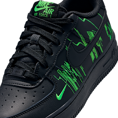 Sizing (JR) Nike Air Force 1 LV8 4 Negro/Verde Strike/Morado Vivo/Negro HV4763-001