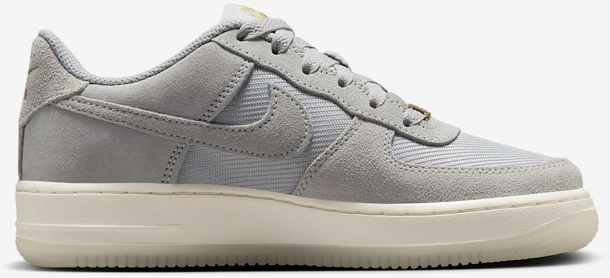 (Youth) Nike Air Force 1 LV8 'Light Smoke Gray' FZ1022-001 Lookbook (Youth) Nike Air Force 1 LV8 'Light Smoke Gray' FZ1022-001