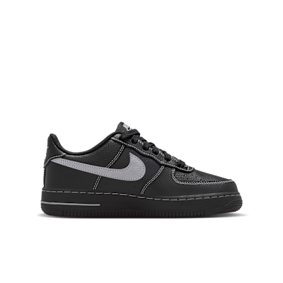 Nike Air Force 1 LV8 Black/Black/Black/Wolf Gray 圖 3