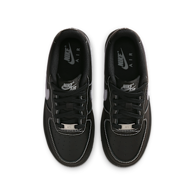 Nike Air Force 1 LV8 Black/Black/Black/Wolf Gray 圖 4
