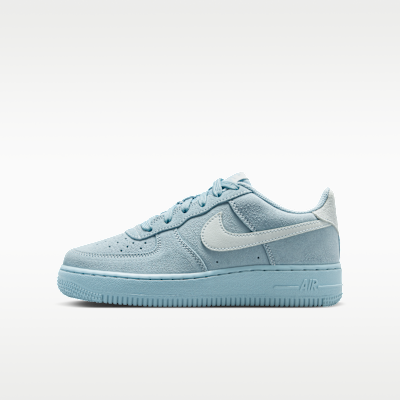 (Youth) Nike Air Force 1 LV8 Light Armory Blue/Pure Platinum IB5688-400