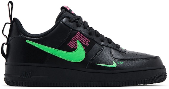 Nike Air Force 1 Low LV8 UL 雙勾 復古休閒 低幫 板鞋 男女同款 黑粉綠勾 Buy Nike Air Force 1 Low LV8 UL 雙勾 復古休閒 低幫 板鞋 男女同款 黑粉綠勾