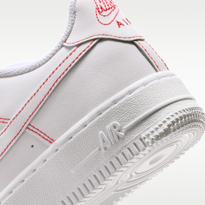 Cheap Nike Air Force 1 LV8 Putih/Merah Universiti IB5688-100