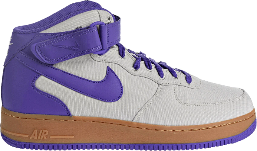 Nike Air Force 1 Mid 07 TXT Light Bone Dark Iris AJ9514 003