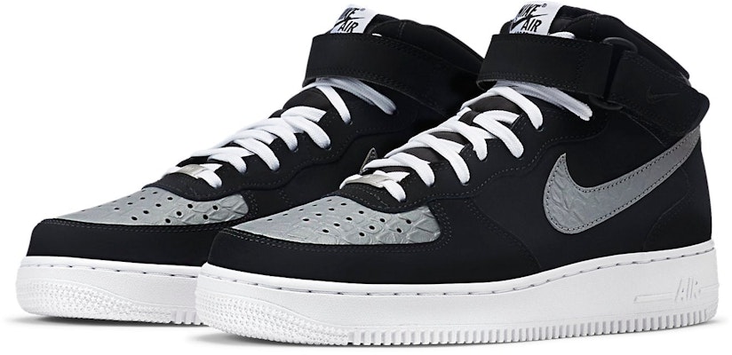 Nike Air Force 1 Mid '07 'Negro Gris Cool Serpiente Pitón' 315123-025 Order Nike Air Force 1 Mid '07 'Negro Gris Cool Serpiente Pitón' 315123-025