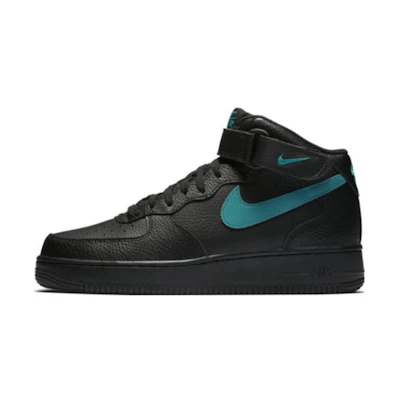 Nike Air Force 1 Mid '07 'Black Neptune Green'