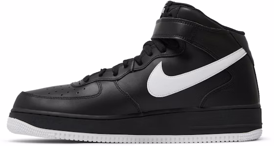 나이키 에어포스 1 미드 '07 '블랙 화이트' DV0806-001 Lookbook 나이키 에어포스 1 미드 '07 '블랙 화이트' DV0806-001