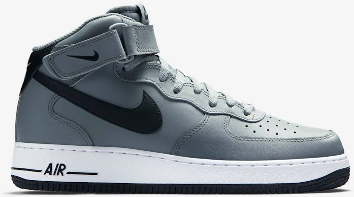 Nike Air Force 1 Mid '07 'Cool Grey' Lelaki - Kelabu Sejuk 315123-026 Details for Nike Air Force 1 Mid '07 'Cool Grey' Lelaki - Kelabu Sejuk 315123-026