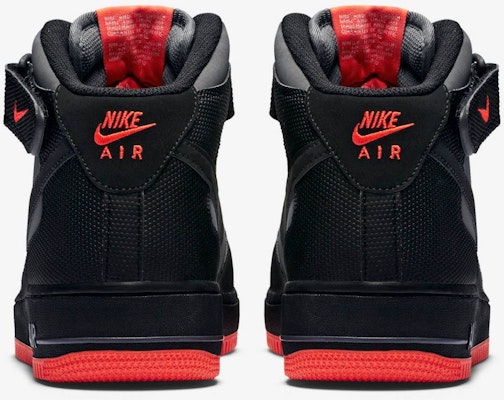 Nike Air Force 1 Mid '07 'Dark Grey Crimson' 315123-031 Buy Nike Air Force 1 Mid '07 'Dark Grey Crimson' 315123-031