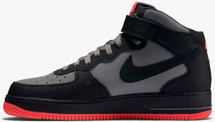 Nike Air Force 1 Mid '07 'Gris Oscuro y Carmesí' 315123-031 Shop Nike Air Force 1 Mid '07 'Gris Oscuro y Carmesí' 315123-031