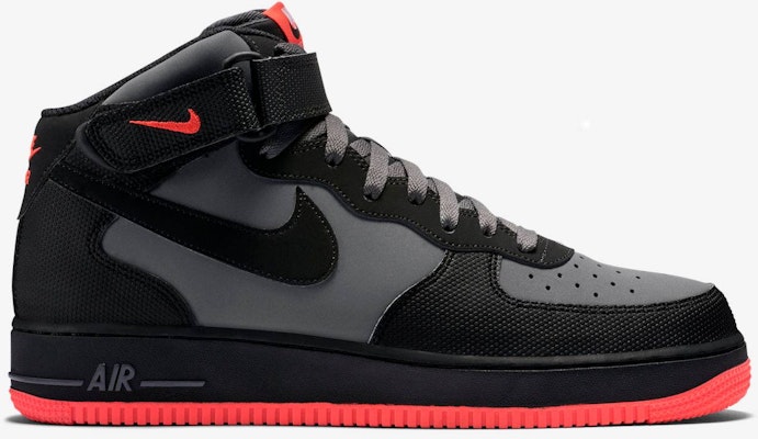 Nike Air Force 1 Mid '07 'Gris Oscuro y Carmesí' 315123-031 Details for Nike Air Force 1 Mid '07 'Gris Oscuro y Carmesí' 315123-031