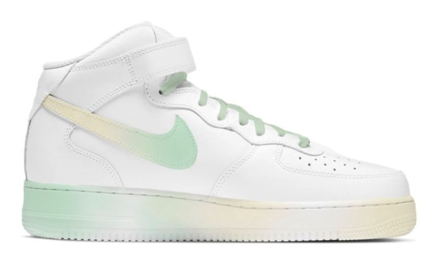Order Nike Air Force 1 Mid '07 'Jurnal Penerbangan Hijau Kuning' CW2289-111-458153