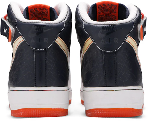 나이키 에어 포스 1 미드 '07 오렌지 블레이즈 315123-411 Details for 나이키 에어 포스 1 미드 '07 오렌지 블레이즈 315123-411