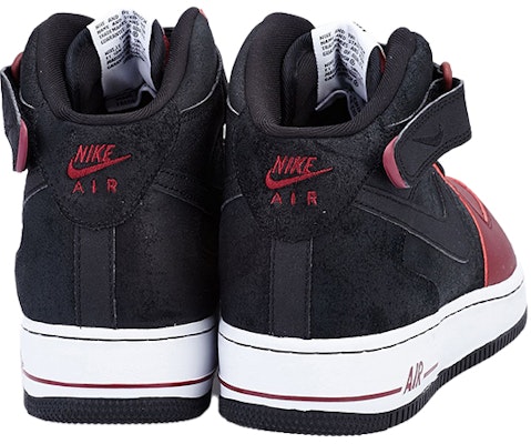 Nike Air Force 1 Mid 中筒休閒板鞋 黑紅色 Lookbook Nike Air Force 1 Mid 中筒休閒板鞋 黑紅色