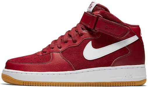 耐吉 Air Force 1 Mid '07 百搭简約 減震耐磨 中幫 板鞋 男女同款 紅色 Buy 耐吉 Air Force 1 Mid '07 百搭简約 減震耐磨 中幫 板鞋 男女同款 紅色