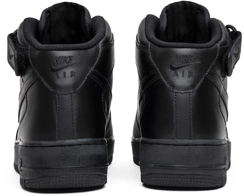 Nike Air Force 1 Mid '07 'Triple Black' Hitam Total 315123-001 Sizing Nike Air Force 1 Mid '07 'Triple Black' Hitam Total 315123-001