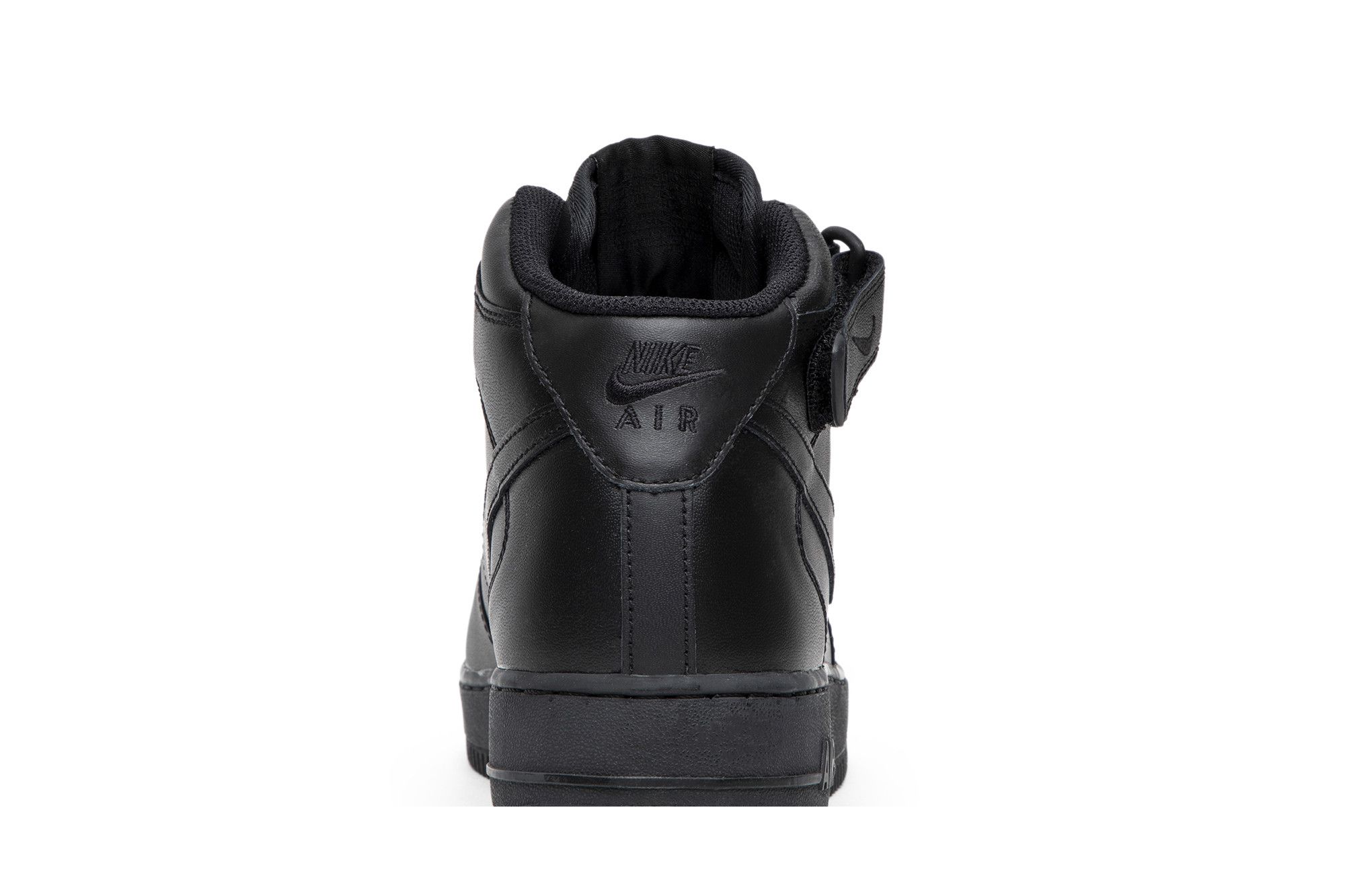Cheap Nike Air Force 1 Mid '07 'Triple Black' Hitam Total 315123-001