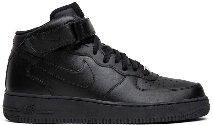 Nike Air Force 1 Mid '07 'Triple Black' 315123-001 Buy Nike Air Force 1 Mid '07 'Triple Black' 315123-001