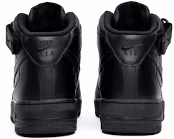 나이키 에어포스 1 미드 '07 '트리플 블랙' 315123-001 Details for 나이키 에어포스 1 미드 '07 '트리플 블랙' 315123-001