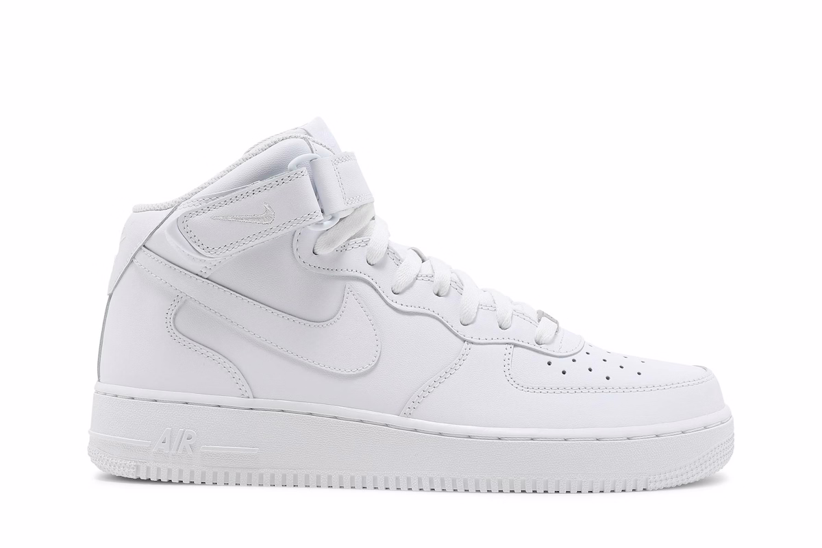 Nike Air Force 1 Mid '07 'Triple White'