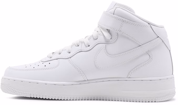 Nike Air Force 1 Mid '07 'Triple White' CW2289-111 Lookbook Nike Air Force 1 Mid '07 'Triple White' CW2289-111