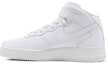 Lookbook Nike Air Force 1 Mid '07 'Triple White' Putih Serba-serbi CW2289-111