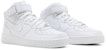 Nike Air Force 1 Mid '07 'Triple White' Putih Serba-serbi CW2289-111