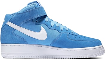 Nike Air Force 1 Mid '07 'University Blue' Biru Kampus 315123-409 Order Nike Air Force 1 Mid '07 'University Blue' Biru Kampus 315123-409