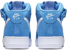 Nike Air Force 1 Mid '07 'University Blue' Biru Kampus 315123-409 Shop Nike Air Force 1 Mid '07 'University Blue' Biru Kampus 315123-409