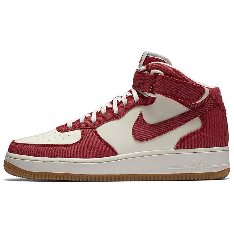 Nike Air Force 1 Mid '07 'University Red'